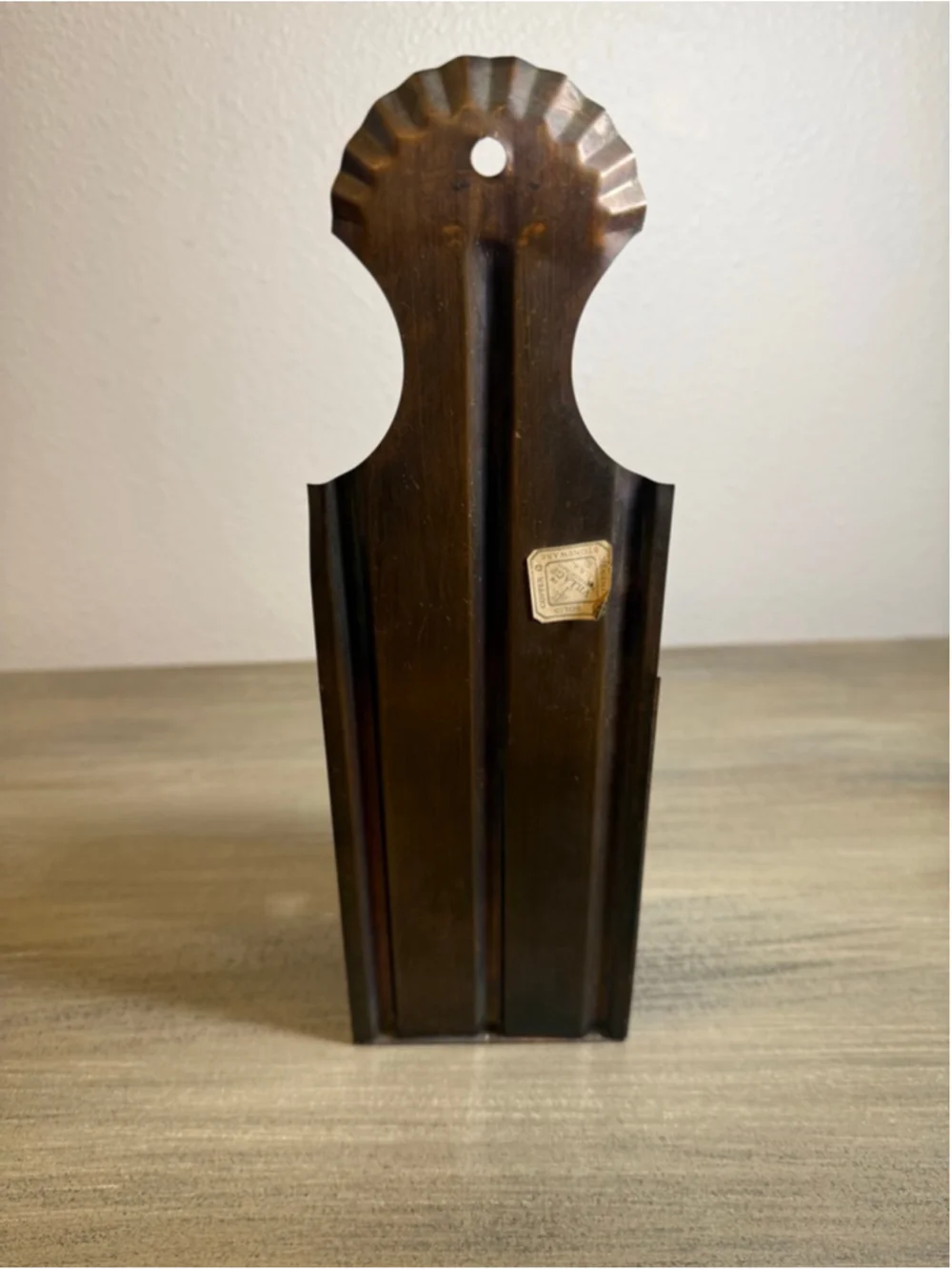 Vintage Pfaltzgraff Village copper match holder #Cottagecore #Grandmacore